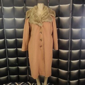 Vintage wool blend coat 